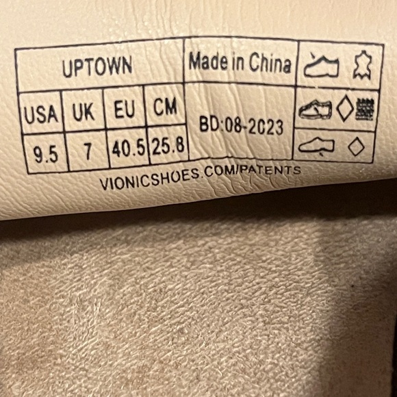 Vionic Uptown Tan Suede Penny Loafers - Picture 10 of 10